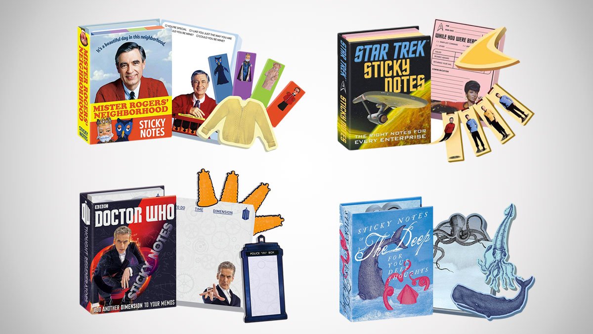 Pop Culture Sticky Notes