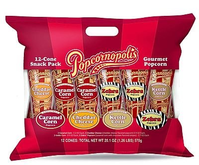 Popcornoplis Gourmet Popcorn Pack
