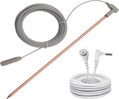 Portable Copper Grounding Rod Kit for Better Sleep & Energy