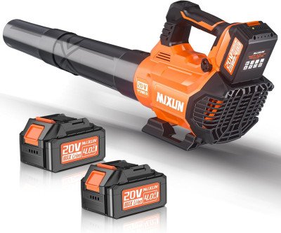 Powerful Cordless Leaf Blower - 580CFM/160MPH with Dual Batteries