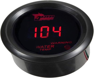 Precise Digital Car Water Temp Gauge with Red LED