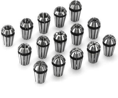 Precision Collet Set: 15-Piece CNC Tool Holder