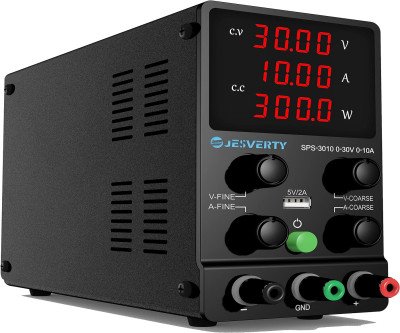Precision DC Power Supply: 0-30V 0-10A Adjustable Bench Power Supply