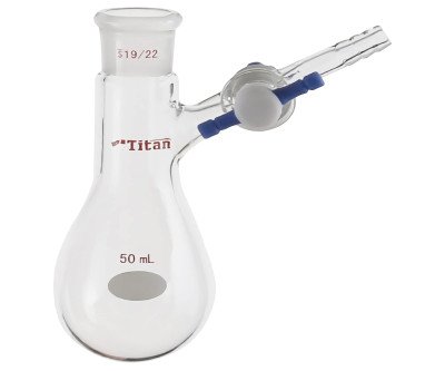 Precision Lab Flask for Vacuum & Air-Sensitive Experiments