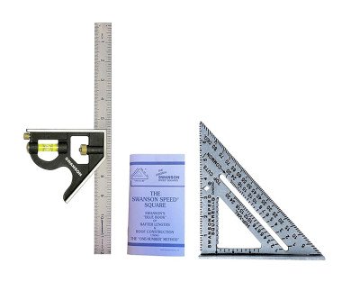 Precision Measuring Combo Pack for Builders & Woodworkers