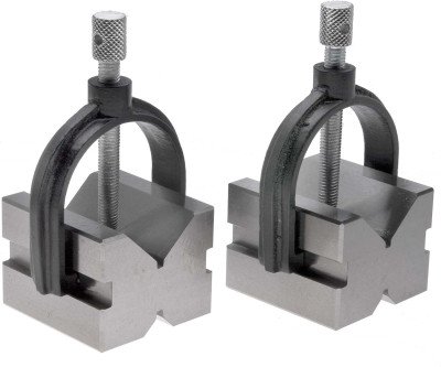 Precision V Block & Clamp Set for Machining Cylindrical Work