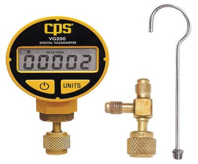 Precision Vacuum Gauge: Digital LCD Display for Accurate Pressure Readings