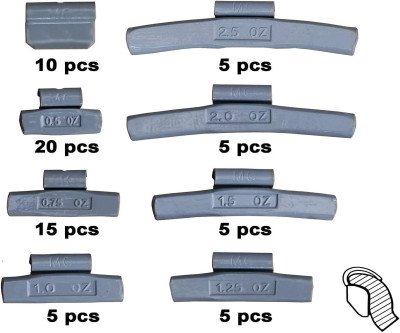 Precision Wheel Balance Kit - 70 Lead-Free Weights