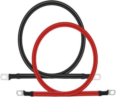 Premium 2 AWG Battery Cables - Pure Copper Power for Your Vehicle