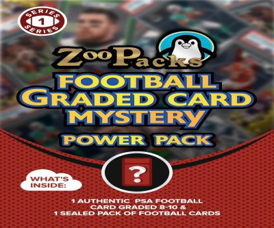 Premium Football Card Mystery Pack - Grade 8+ Guaranteed