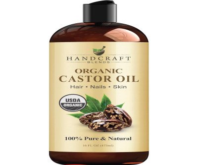 Premium Organic Castor Oil for Hair & Body