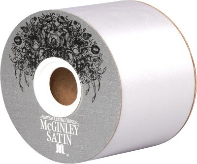 Premium White Satin Ribbon: 50 Yards for Perfect Wrapping & Crafts