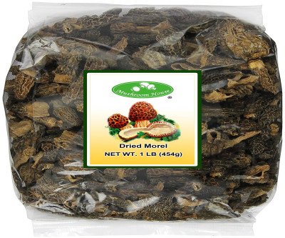 Premium Wild Morel Mushrooms - 1lb Dried Delight
