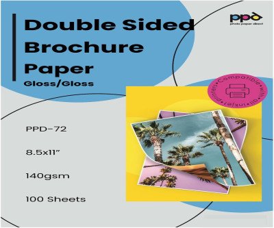 Pro Glossy Inkjet Paper for Vibrant Brochures & Flyers