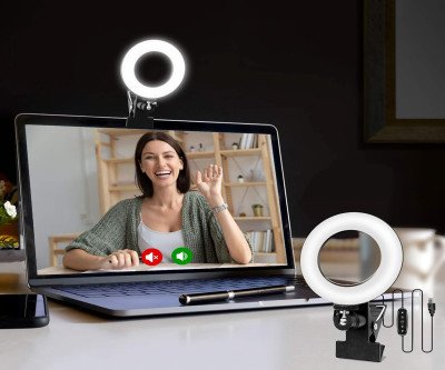 Professional Glow: Brighten Your Video Calls Instantly