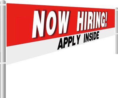 Professional Hiring Banner Attracts Top Talent