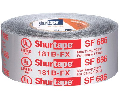 Professional HVAC Sealing Tape - Butyl Foil for Indoor/Outdoor Use