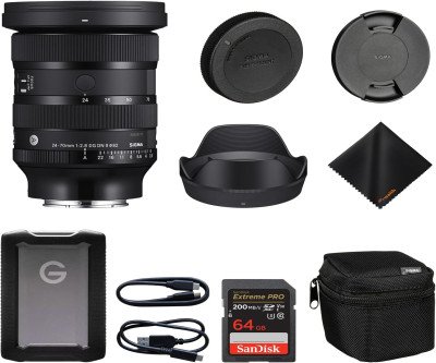 Professional Photography Bundle: Sigma Lens + Storage Solutions