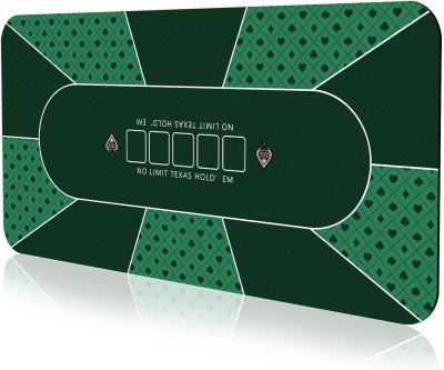 Professional Poker Mat - Portable 70x35 Inch Casino-Grade Table Top