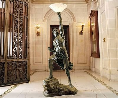 Prometheus Sculptural Floor Lamp