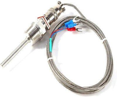 Industrial-Grade PT100 Temperature Sensor Probe (-50°C to 300°C)