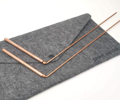 Pure Copper Dowsing Rods: Find Water, Gold & Ghosts (2-Pack)