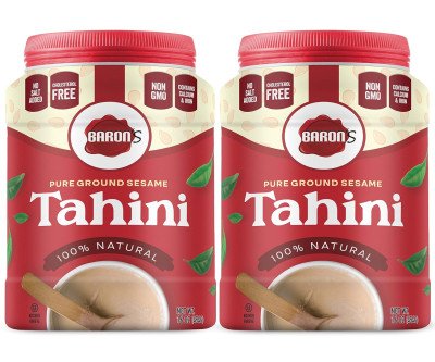 Creamy Pure Kosher Tahini: 2x16oz Sesame Bliss