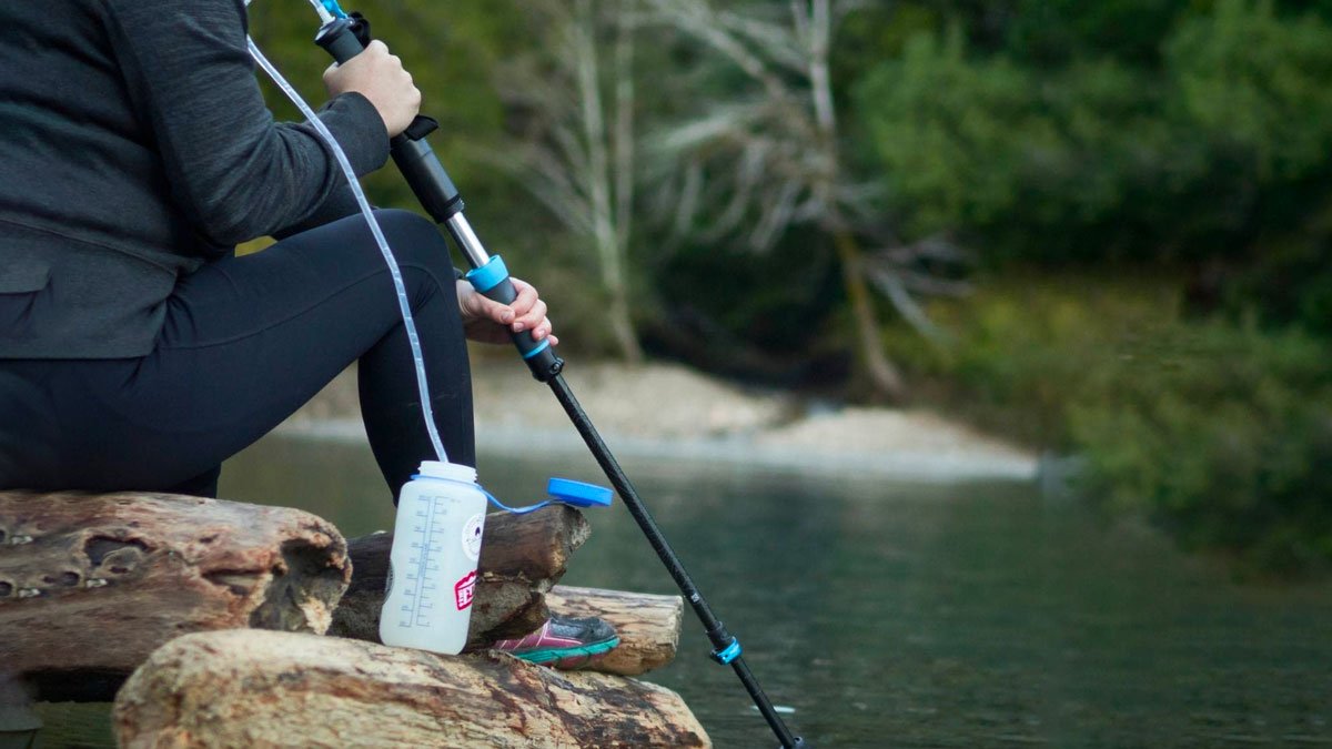 PurTrek Hiking Pole Water Filtration System