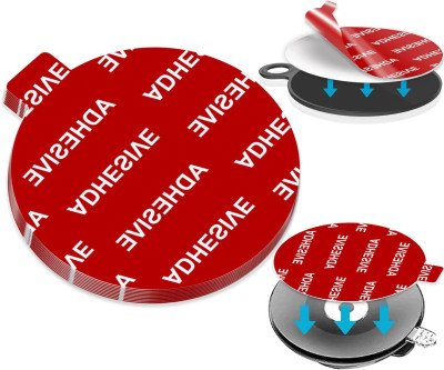 超强粘性仪表盘胶垫套装 - 9片永久粘合