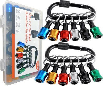 Quick-Release Bit Holders: 12pc Impact Driver Set