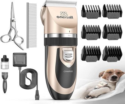 Quiet Pet Grooming Kit - Stress-Free Home Clippers