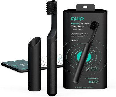 Smart Sonic Toothbrush: 2-Min Timer, App Rewards, 3-Month Battery