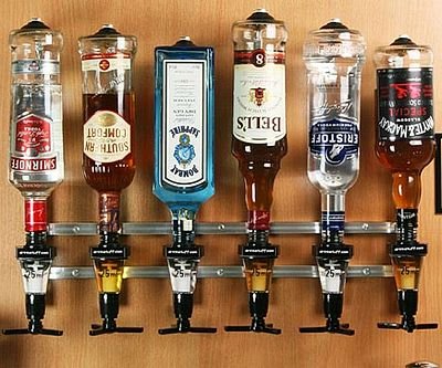 Rack And Pour Liquor Dispensers