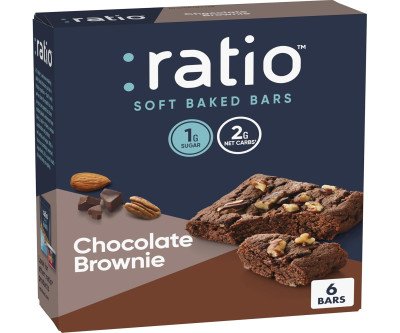 Keto-Friendly Chocolate Brownie Soft Baked Bars
