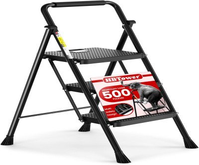 Reach New Heights Safely: Space-Saving Folding Step Ladder