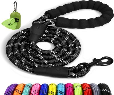 Reflective 6 FT Dog Leash with Padded Handle