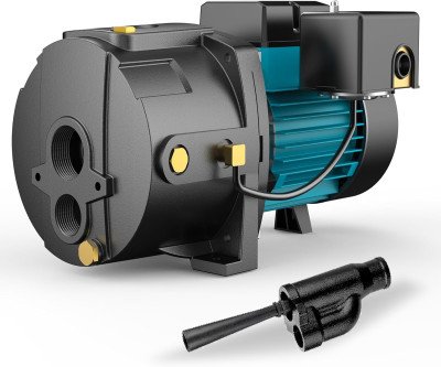 Reliable 3/4HP Well Pump: 50ft Deep Cast Iron Solution
