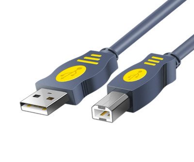Reliable Printer Connection: 10ft USB 2.0 Cable for Multiple Brands
