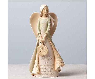 Retirement Angel Figurine