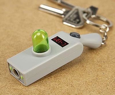Rick And Morty Portal Gun Key Ring Light