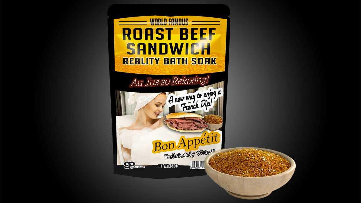 Roast Beef Sandwich Bath Soak