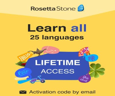 Lifetime Language Mastery - Learn 24 Languages Anywhere