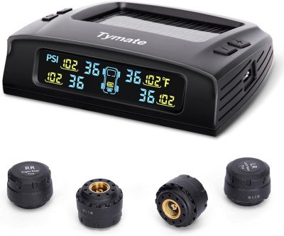 RV Tire Safety Guardian: Solar-Powered TPMS with 6 Alarm Modes