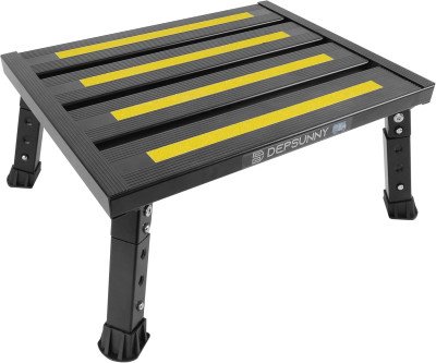 Safe & Easy RV Entry - Adjustable Aluminum Step