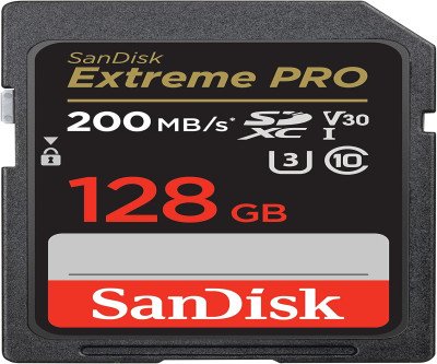 Blazing 128GB SD Card for Stutter-Free 4K Video