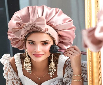 Stylish Satin Bonnet for a Good Night's Sleep