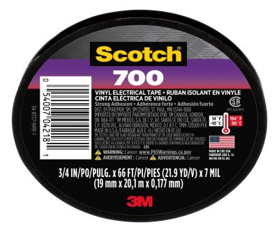 Commercial Grade Scotch Vinyl Electrical Tape