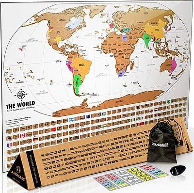 Scratch Off Map Of The World