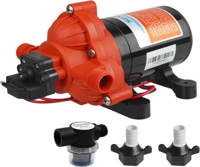 Reliable RV Water Pump: 3.0 GPM On-Demand Pressure System
