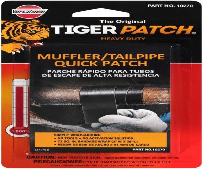 Seal Exhaust Leaks with Versachem Tiger Patch Wrap